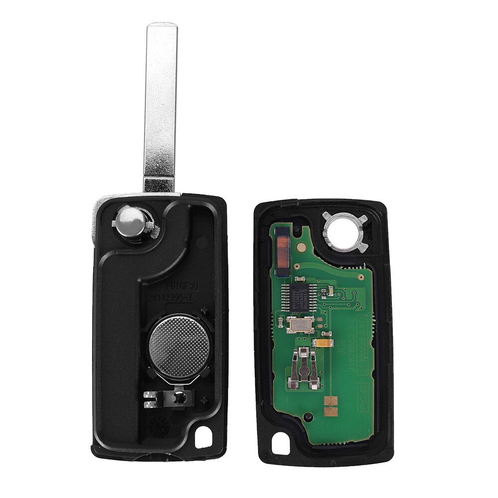Chip id46 de control remoto de automóviles de 2 botones 