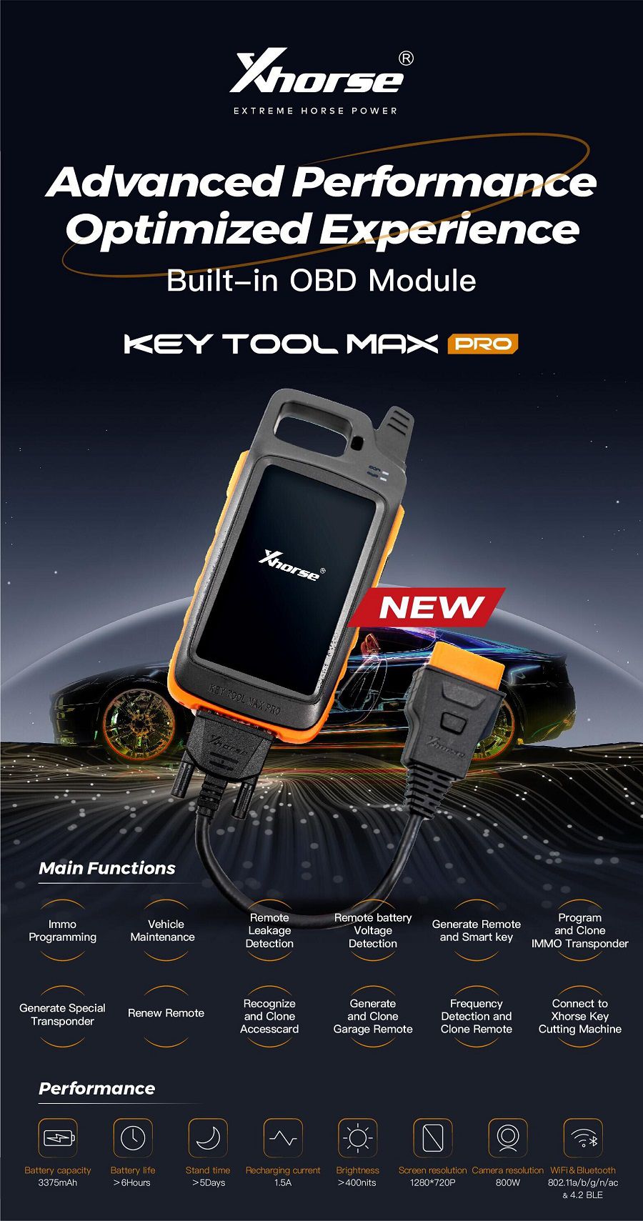 Xhorse VVDI 주요 도구 Max Pro 