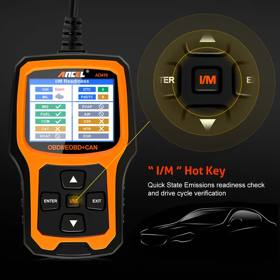 Ancel AD410 OBD2 스캐너