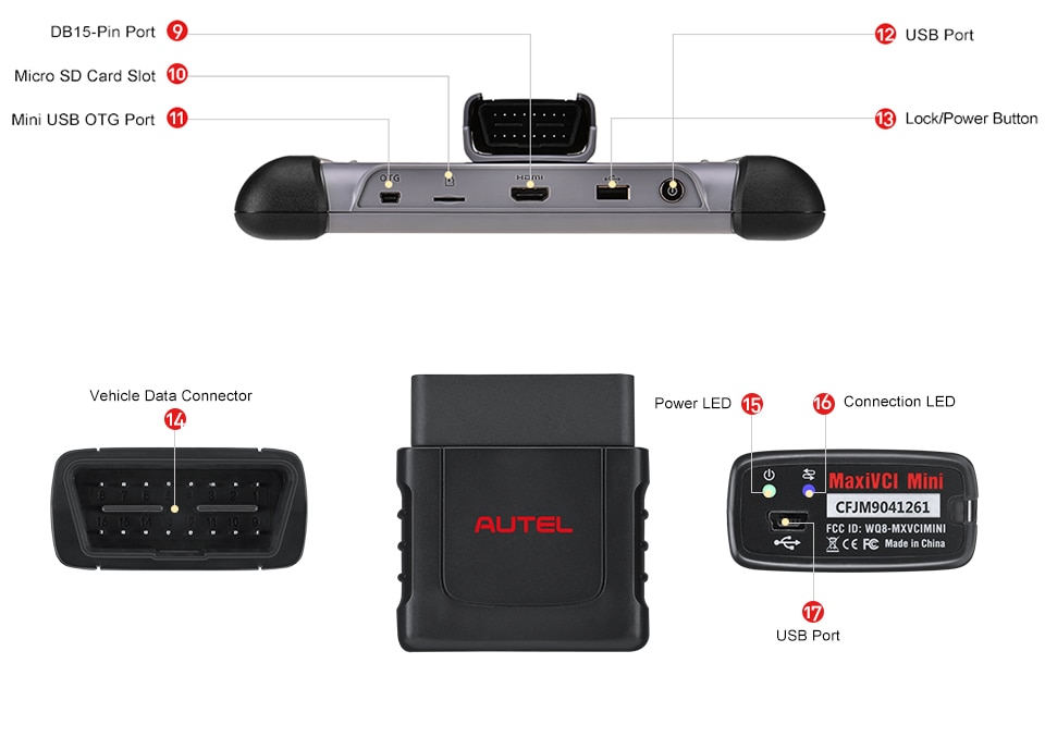 Autel MaxiCOM MK808TS Auto TPMS Relearn Tool