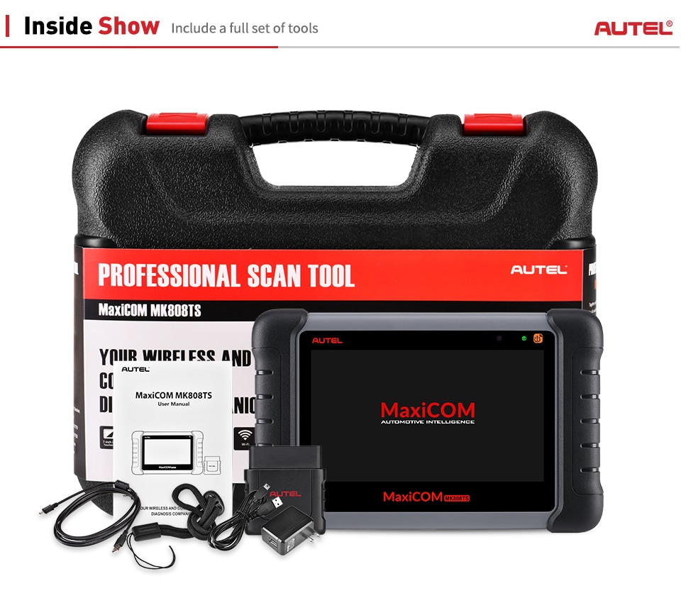 Autel MaxiCOM MK808TS 자동 TPMS 재학습 도구