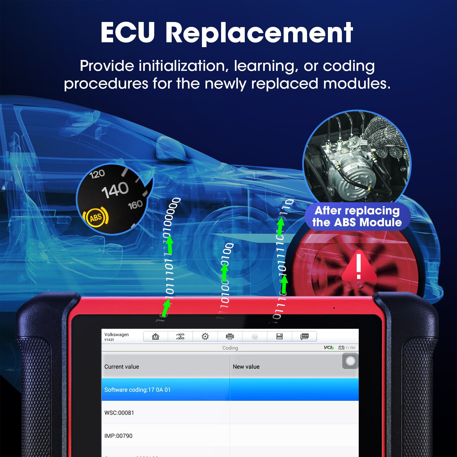 Herramienta de diagnóstico autoel maxicom mk906bt escáneres Bluetooth