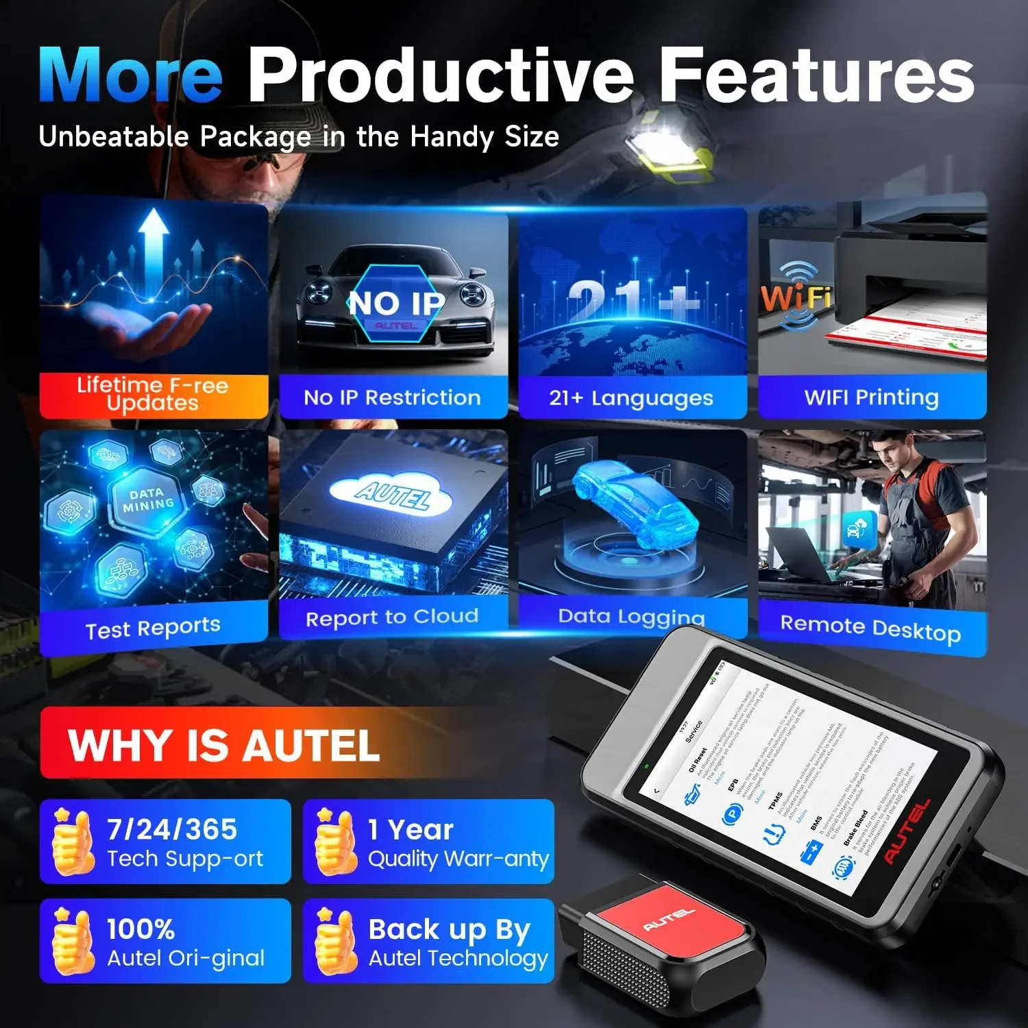 Autel MaxiDiag MD906 Pro Professional Scan Tool