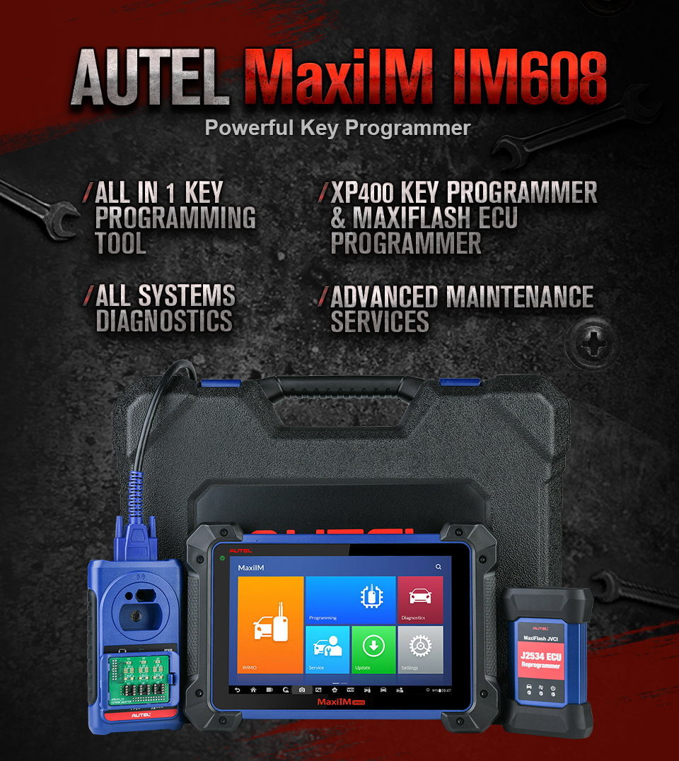 Original Autel MaxiIM IM608 Advanced Diagnose + IMMO + K