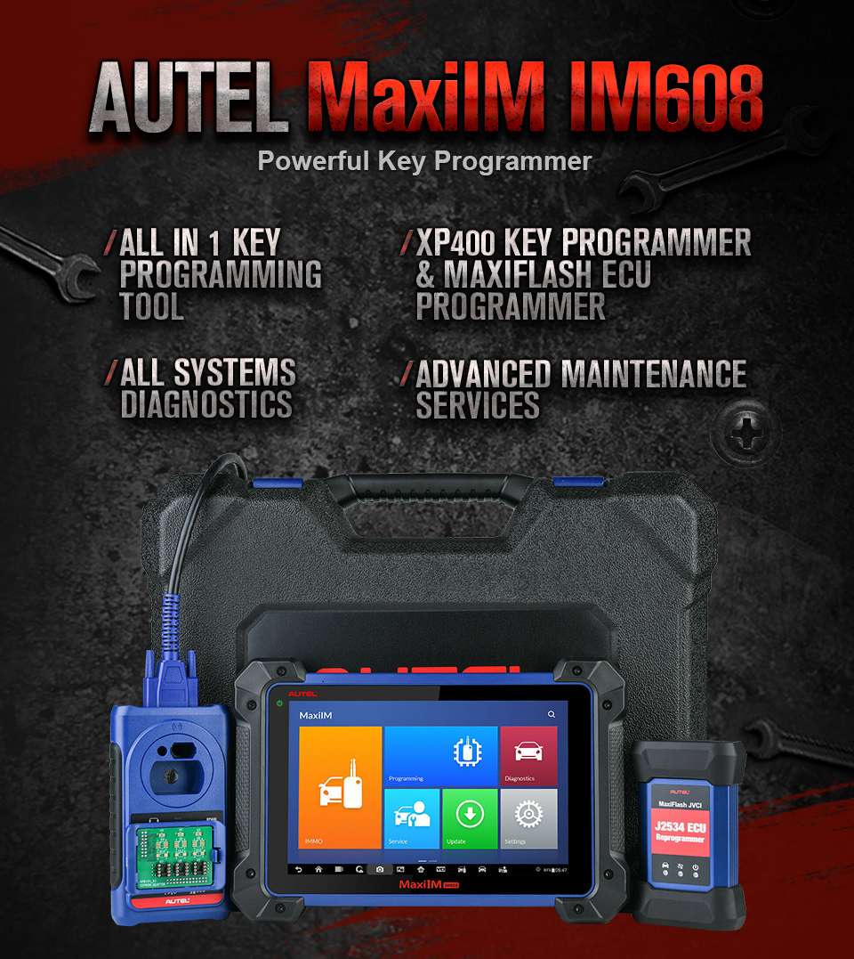 오리지널 Autel MaxiIM IM608 고급 진단 + IMMO+K