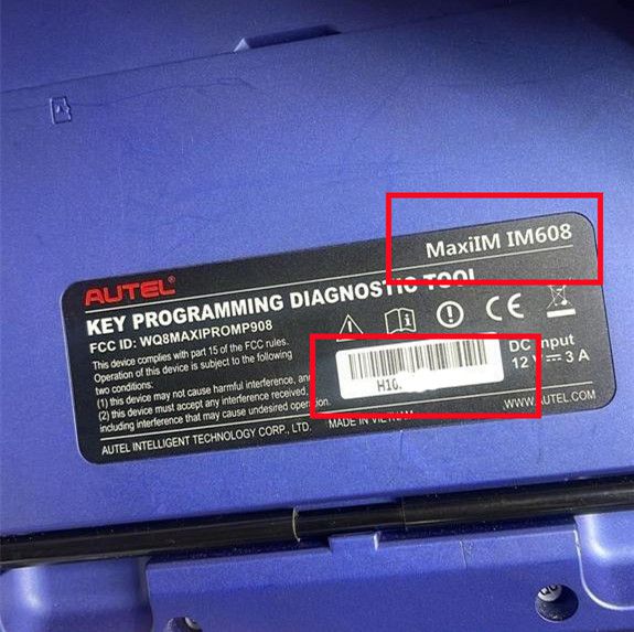 Original Autel MaxiIM IM608/ IM608Pro/ Auro OtoSys IM600