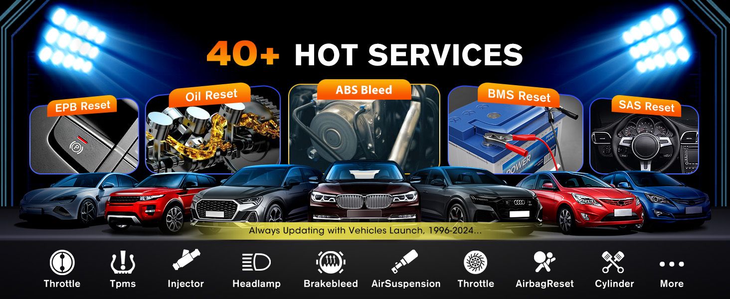Autel IM608 PRO II service function