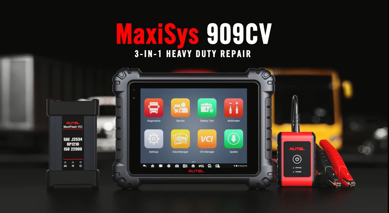 Autel Maxisys MS909CV Heavy Duty Bi-Directional Diagnost