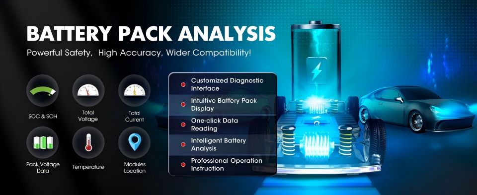 Autel Maxisys Ultra EV Battery Pack Diagnositc