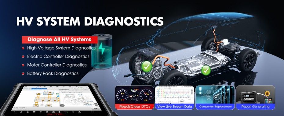 Autel Ultra ev hv system diagnostics