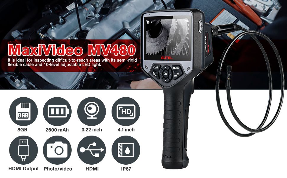 Autoel maxivideo mv480