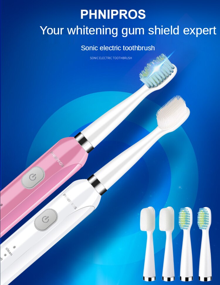 Automatic Toothbrush Adult Electric Toothbrush Sonic Wat