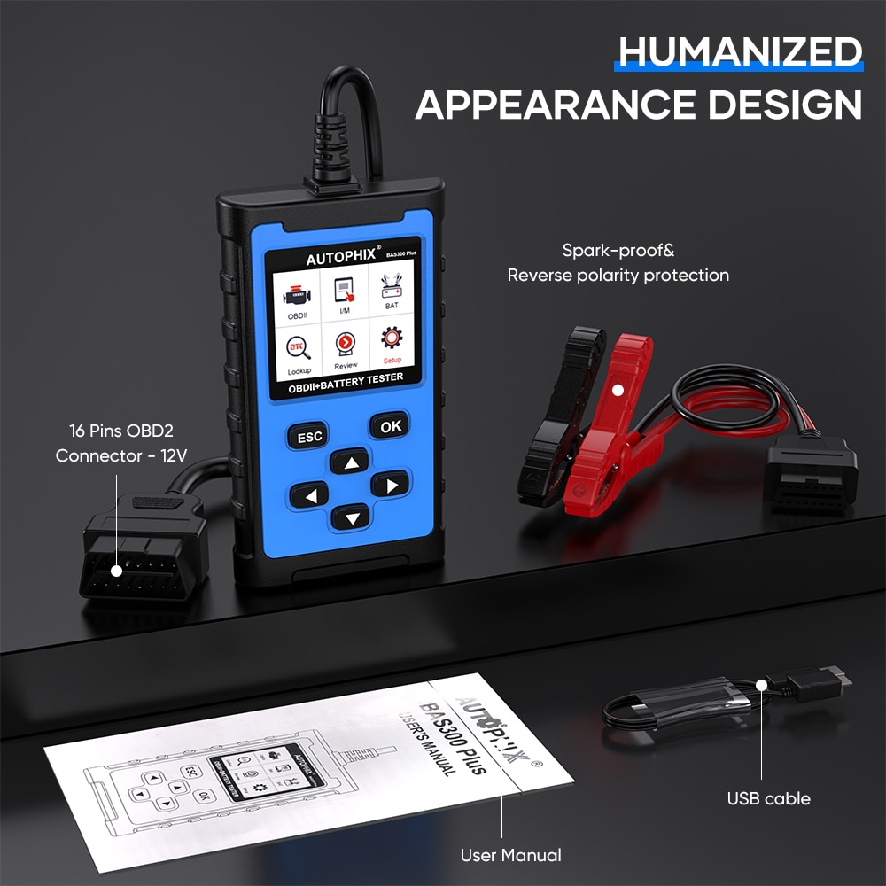 Autophix BAS300 Plus 2-in-1 Automotive Scanner