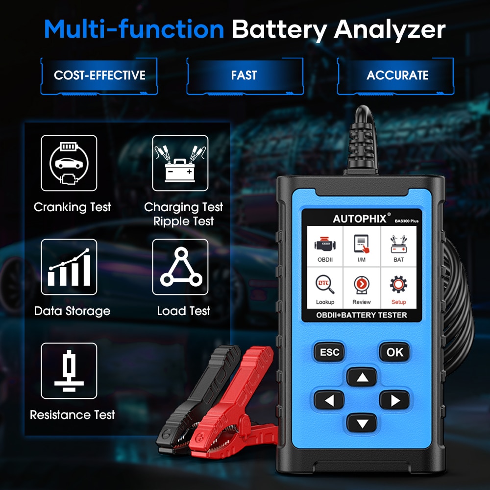 Autophix BAS300 Plus 2-in-1 자동차 스캐너