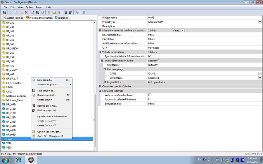 Software de herramientas de diagnóstico y programación ecom doip de Mercedes - Benz