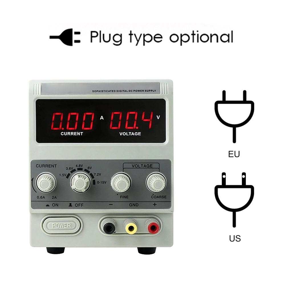 Fuente de alimentación de corriente continua BK - 1502d 