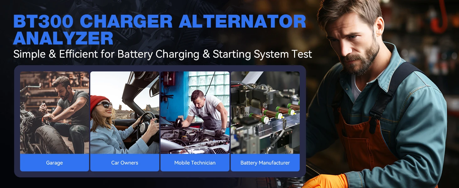 BT300 Car Battery Tester
