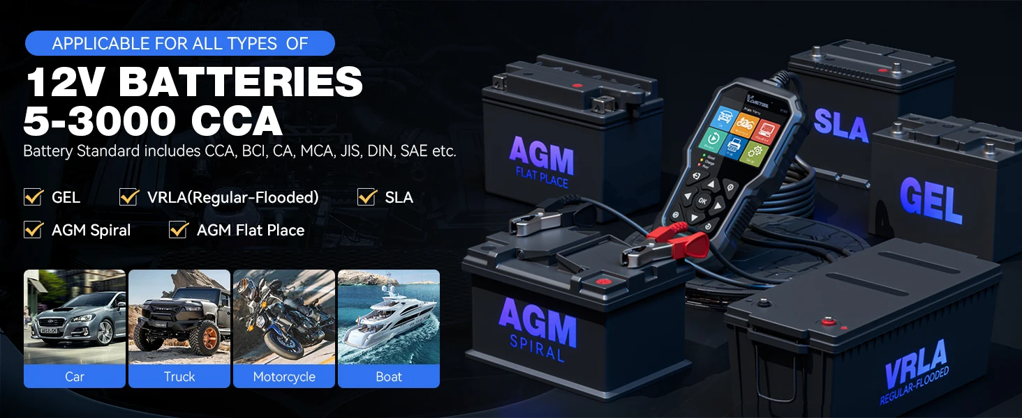 BT300 Car Battery Tester