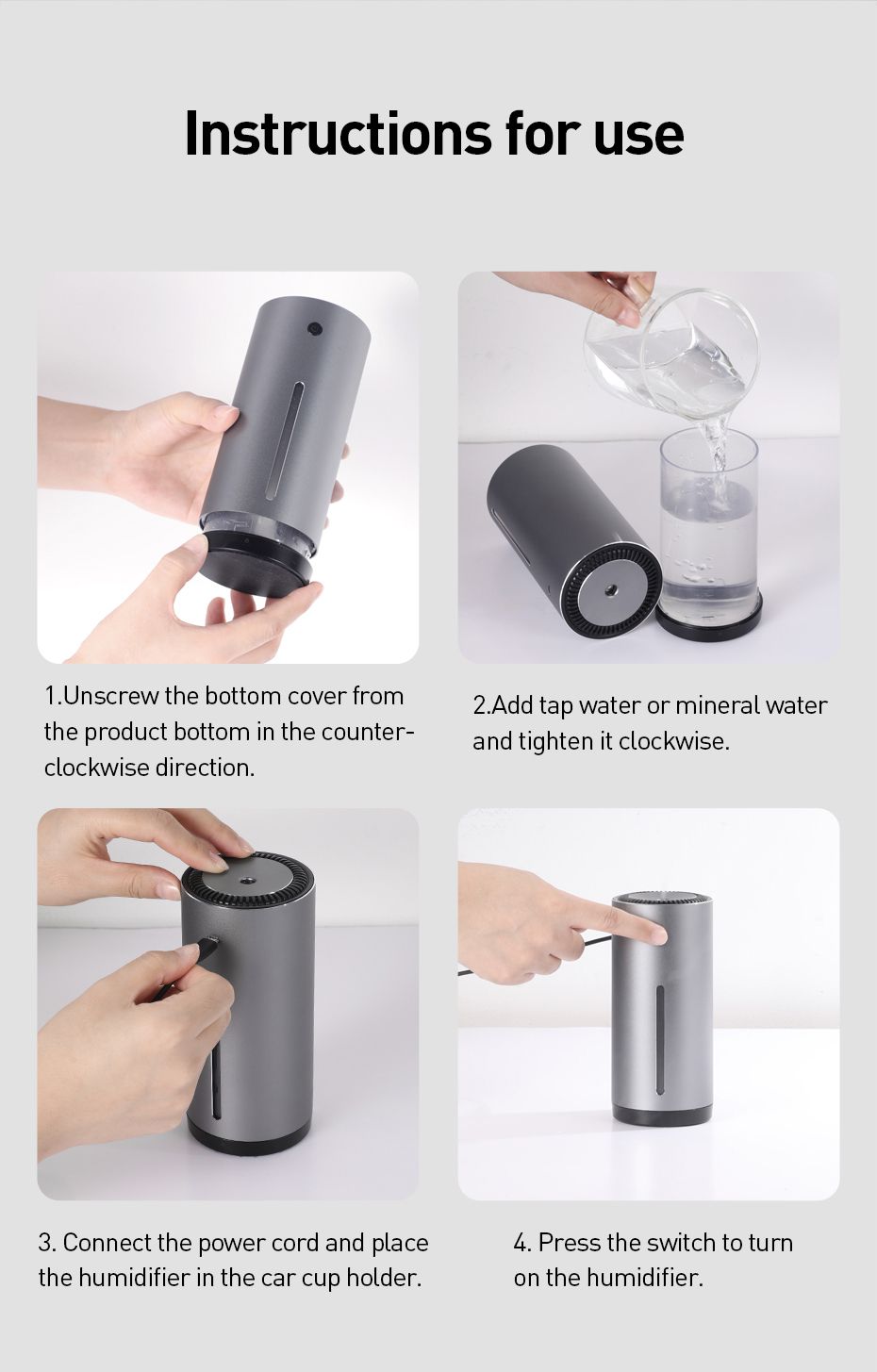 Car Air Humidifier 