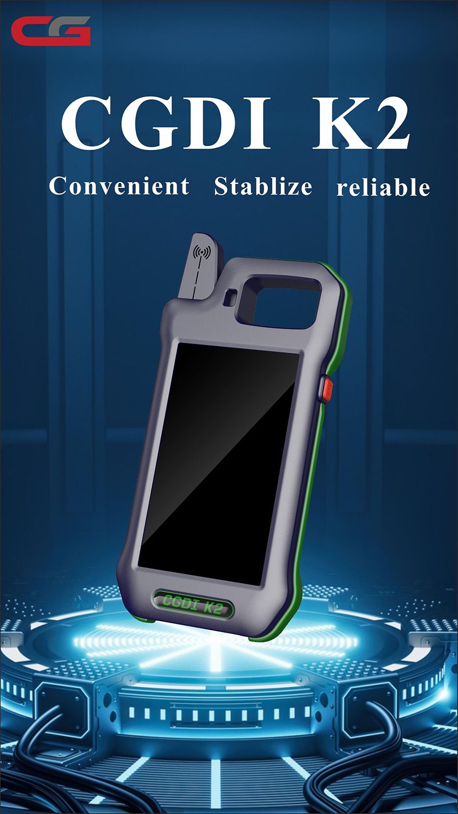 CGDI K2 Remote Key Programmer Remote Generator With 3 pcs CGDI C4648 Super Chips