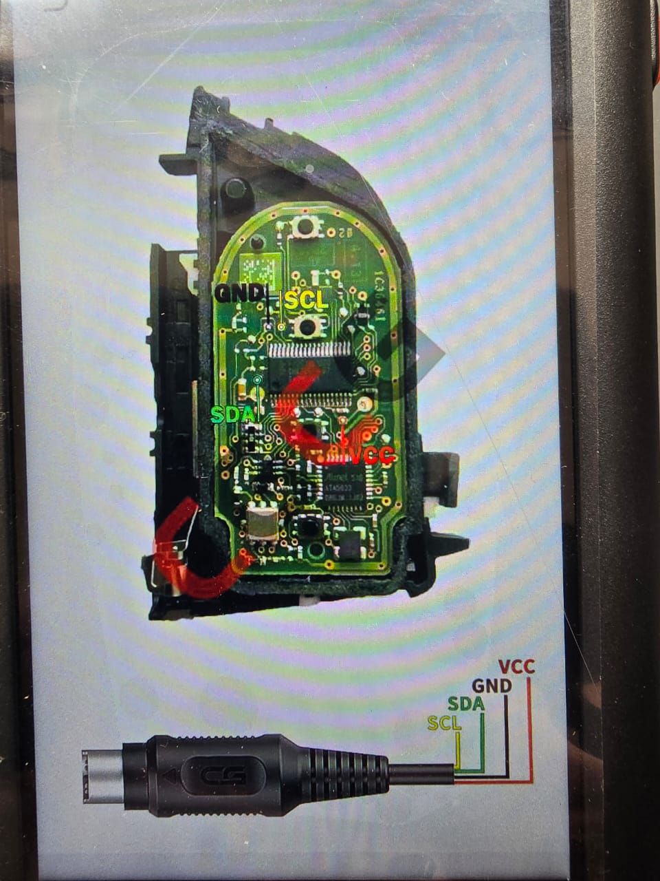2025 New CGDI K2 Key Unlock Renew Cable
