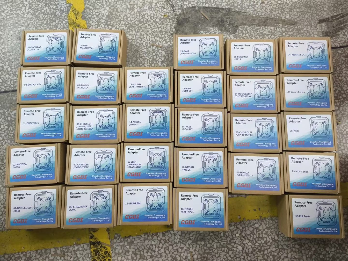 CGDI Remote-Free Adapter Set Full Kinds