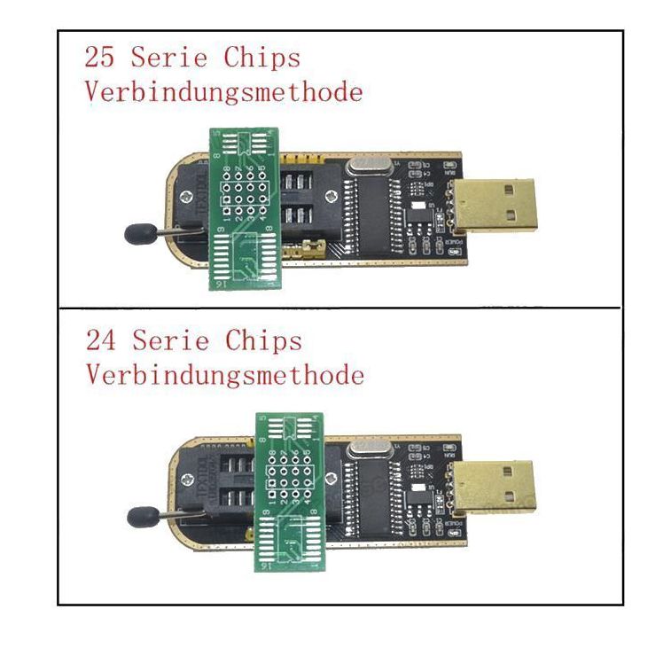 CH341A 24 25 시리즈 EEPROM Flash BIOS USB 프로그래머 