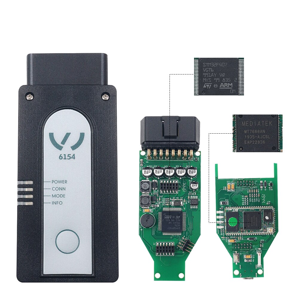 신형 DOIP 6154 V5.1.6 USB WiFi OBD2 스캐너