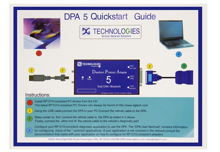 Adaptadores de Protocolo dpa5 Dearborn 5 012