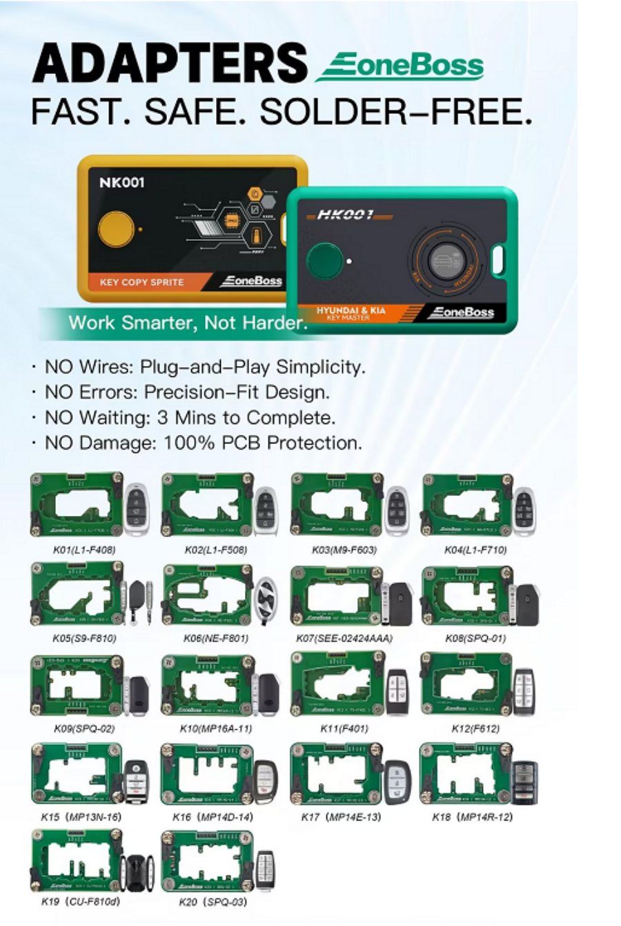 EoneBoss adapters for NK001 & HK001