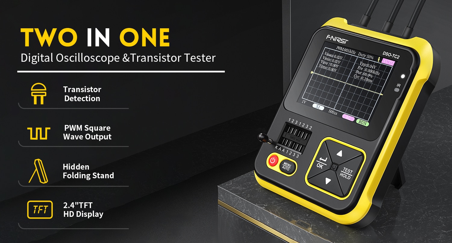 FNIRSI DSO-TC2 Portable Digital Oscilloscope