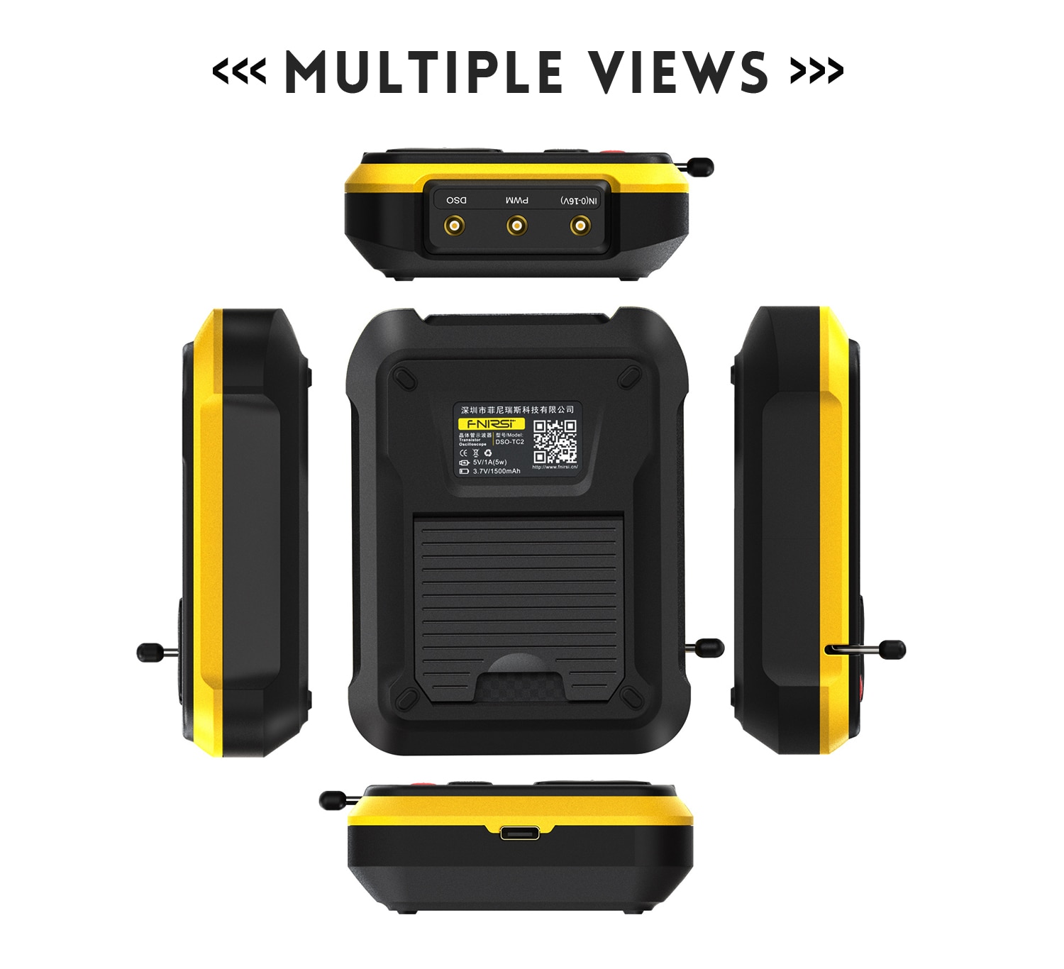 FNIRSI DSO-TC2 Portable Digital Oscilloscope