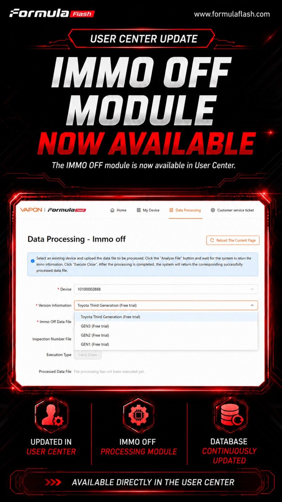 Toyota GEN2 GEN2 GEN3 IMMO OFF module Now Available
