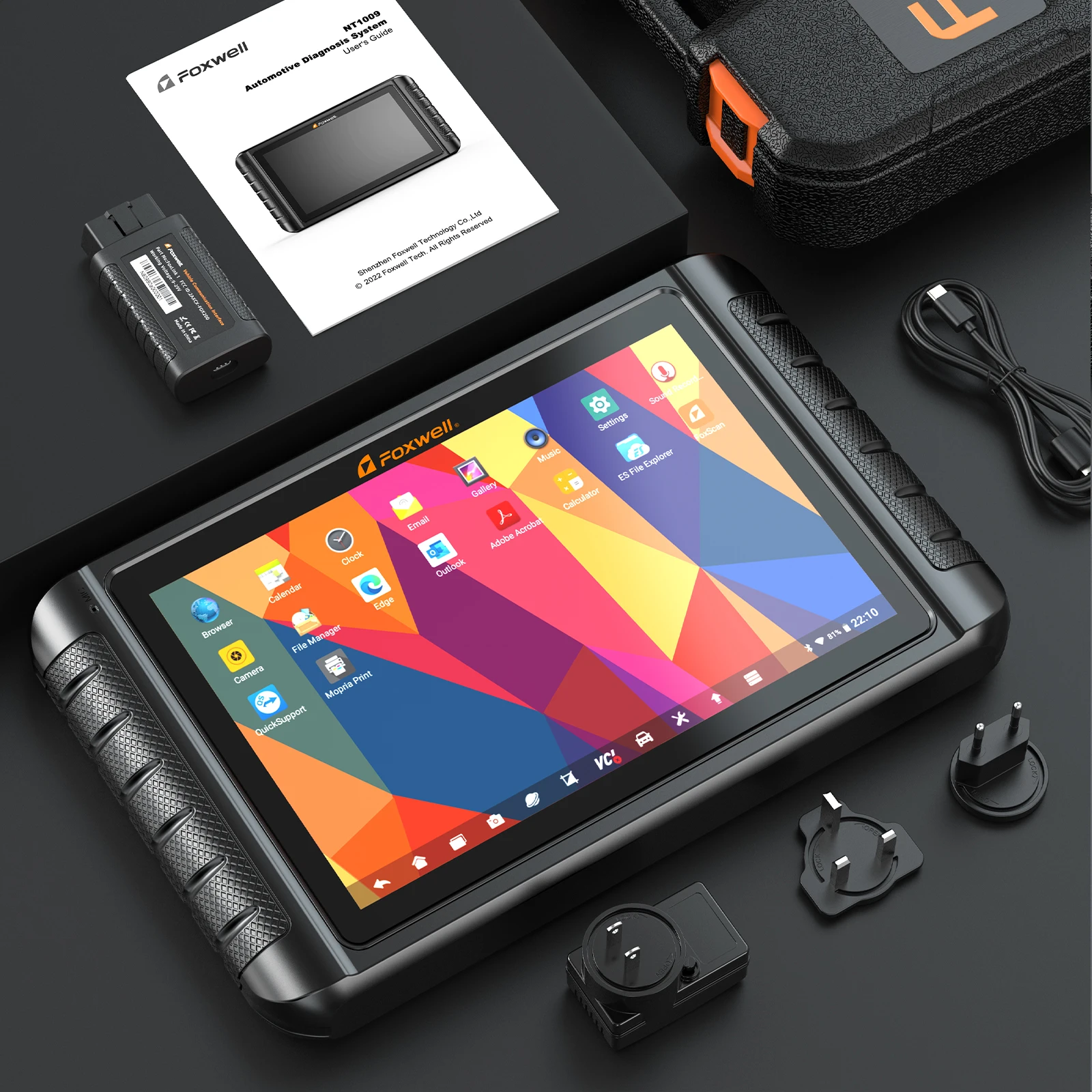 FOXWELL NT1009 OBD2 Bluetooth Car Scanner