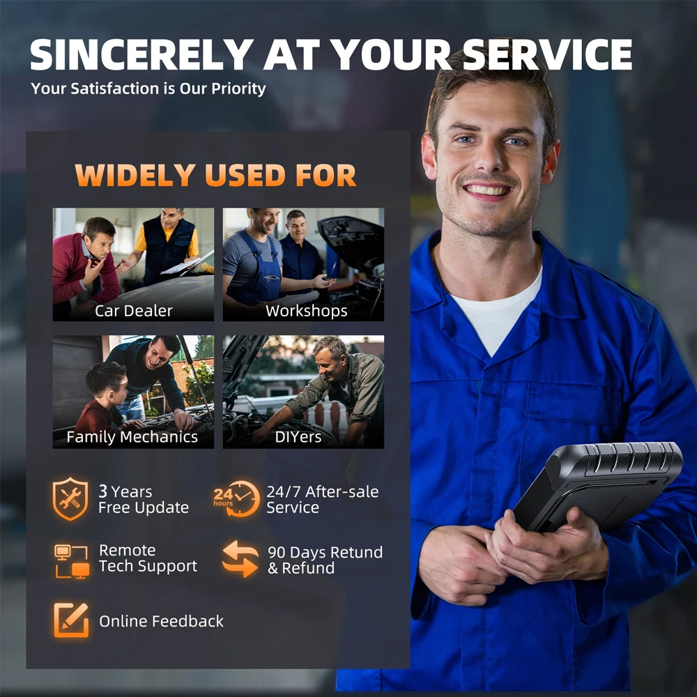 FOXWELL NT1009 OBD2 Bluetooth Car Scanner