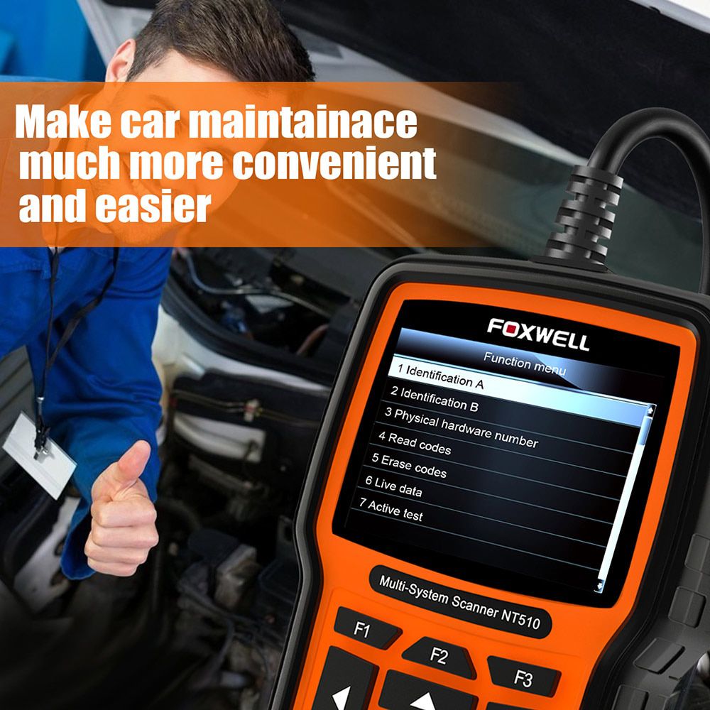 FOXWELL NT510 Full System OBD OBD2 Scanner