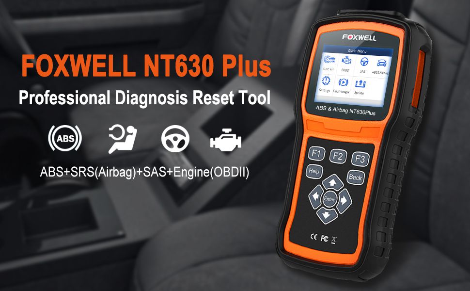 Foxwell nt630 plus obd2 herramienta de diagnóstico automotriz