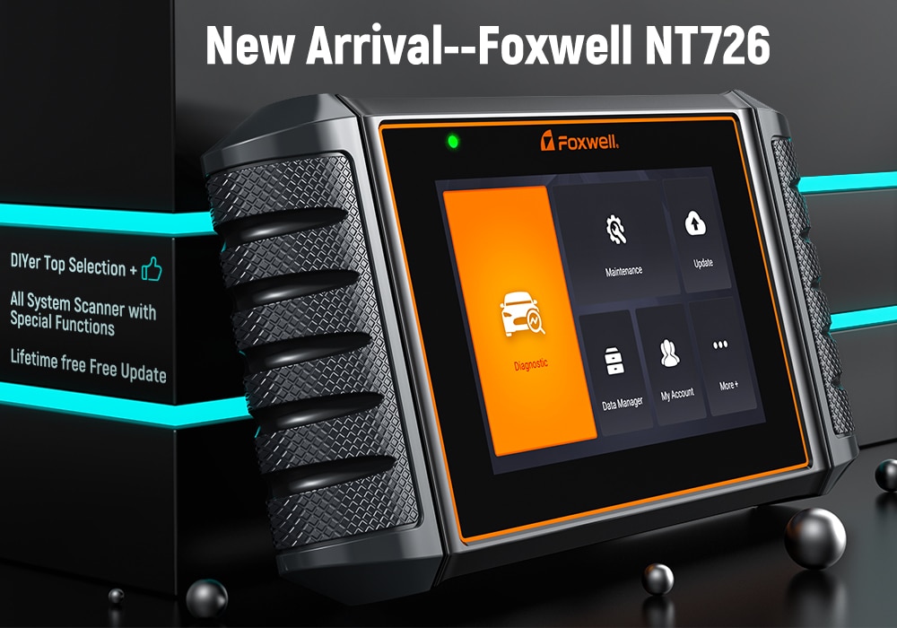 Foxwell NT726 OBD2 Scanner