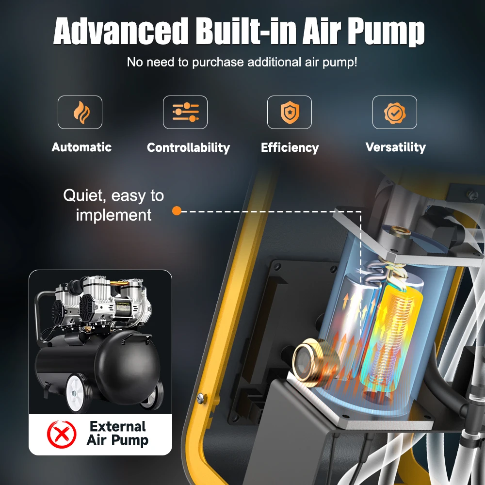 FOXWELL SD203 12V Car Smoke Leak Machine