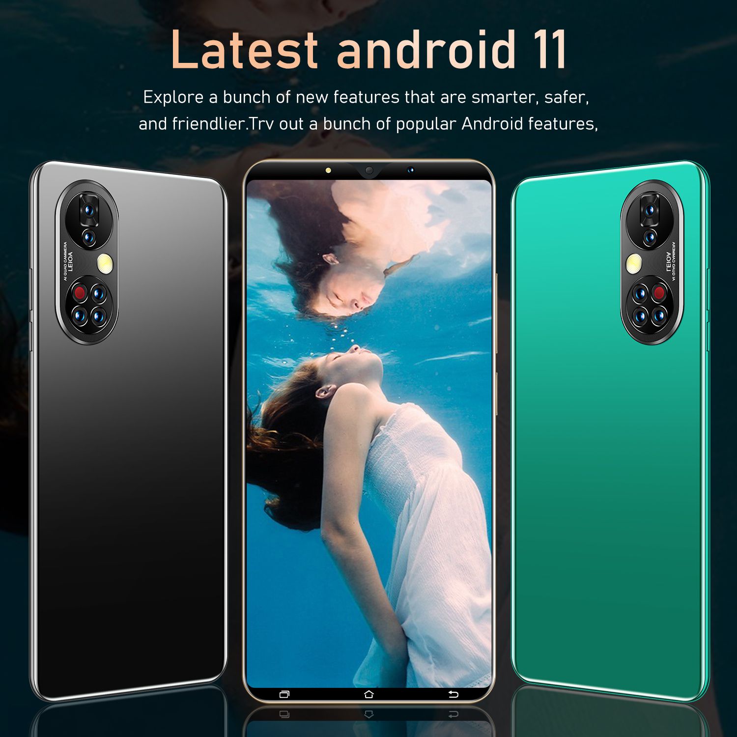 La versión global del smartphone p50 pro 5.3 pulgadas 12g + 512g Andr