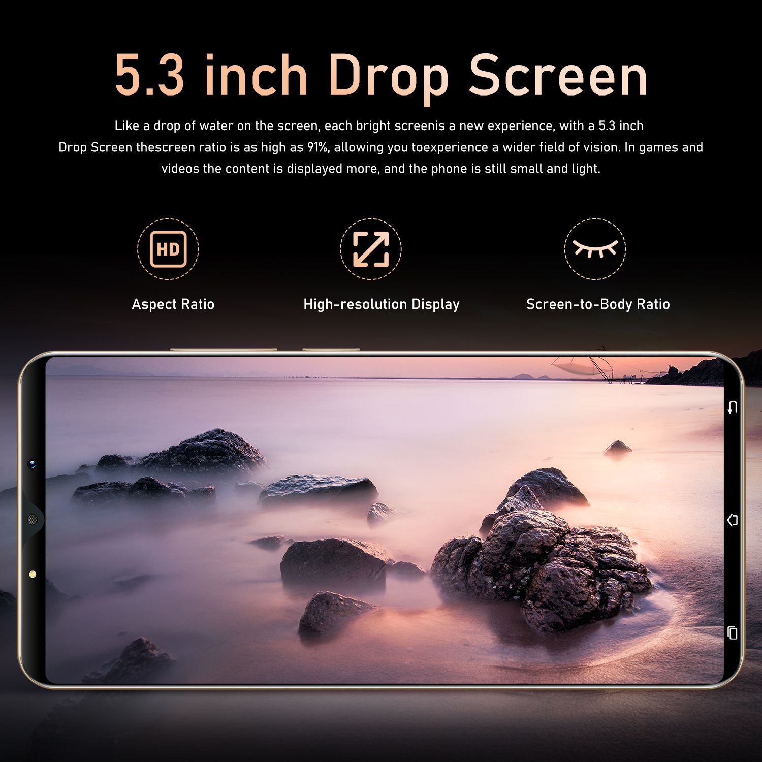 Global Version P50 Pro 5.3 Inch Smartphone 12G+512G Andr