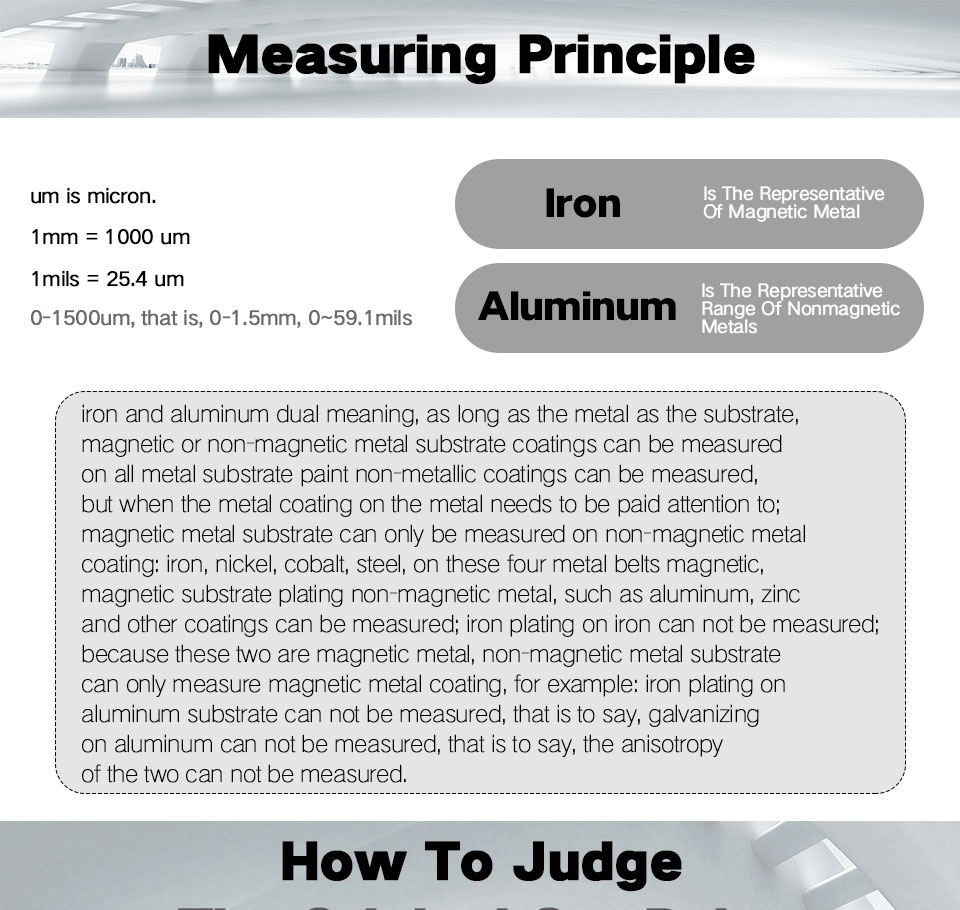 R&D GM998 car paint coating thickness gauge car paint el