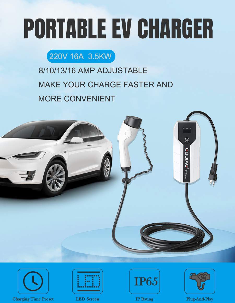 GODIAG EV Charger Portable