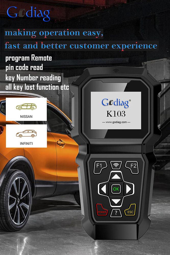 GODIAG K103 Nissan Key Programmer