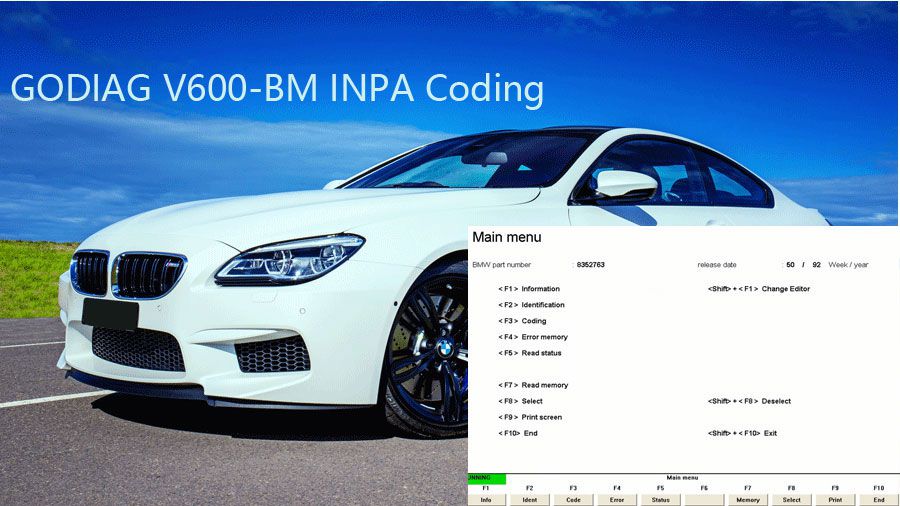 GODIAG V600-BM BMW 진단 및 프로그래밍 도구