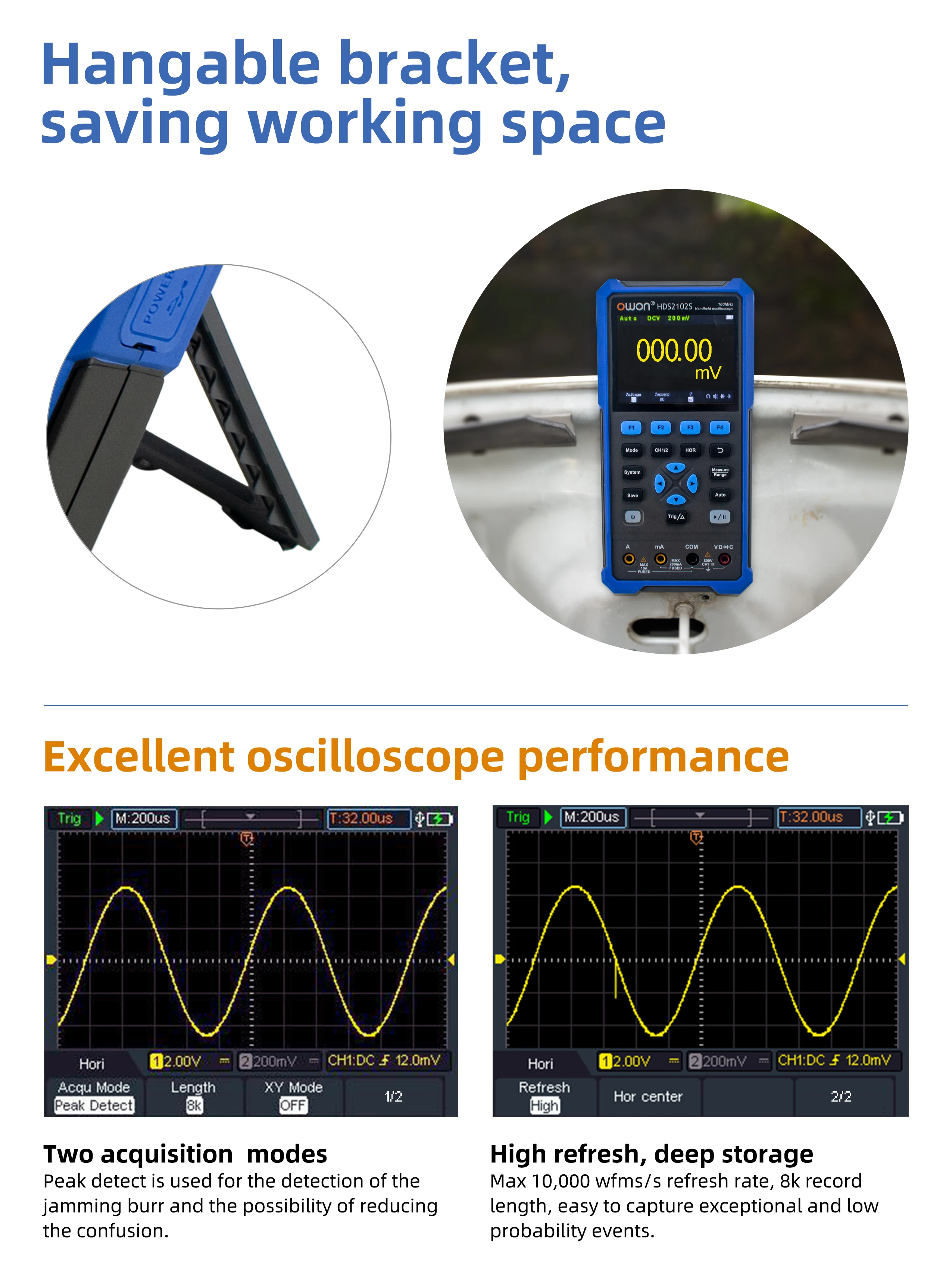 Handheld Digital Oscilloscope
