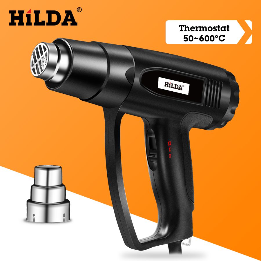 HILDA 2000W Heat Gun With adjustable Temperatures Advanced Electric Hot