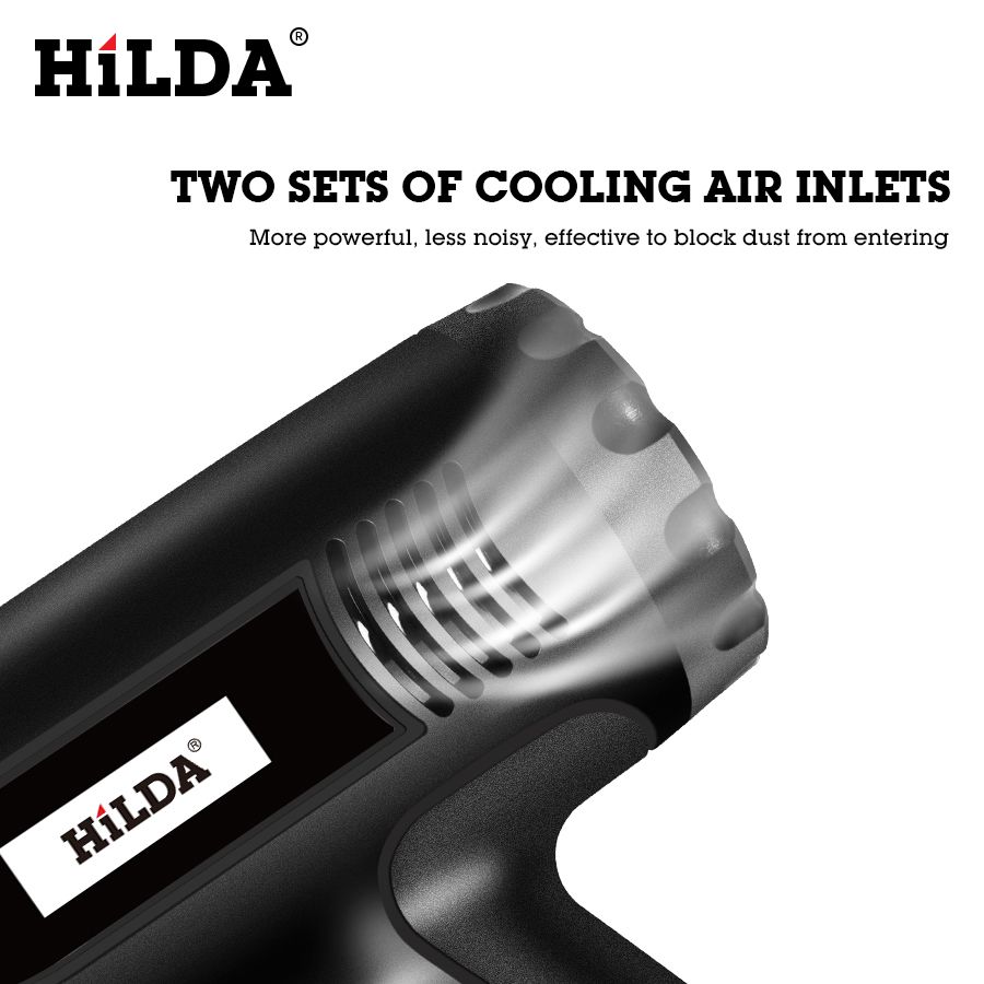 HILDA 2000W Heat Gun With adjustable Temperatures Advanced Electric Hot