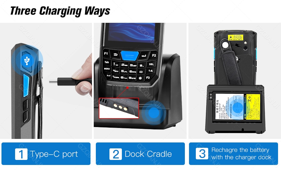 Honeywell 1D 2d Android 9 PDA terminal portátil duradero P