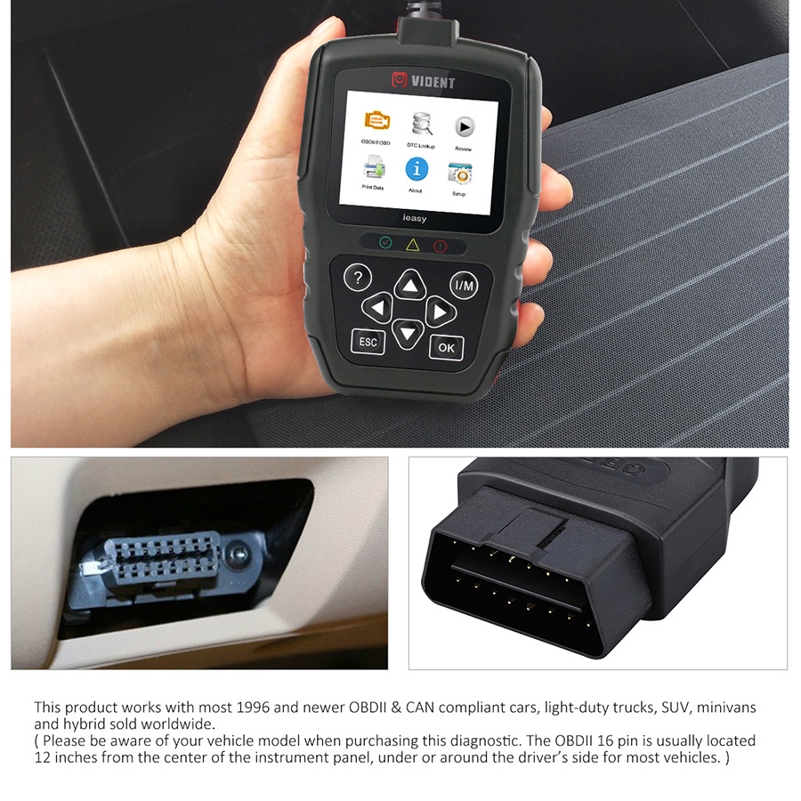 Lector de código ieyasy300pro can OBDII / eobd